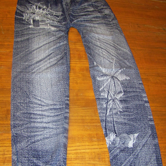 Palm Tree printed leggings - Picture 2 of 3